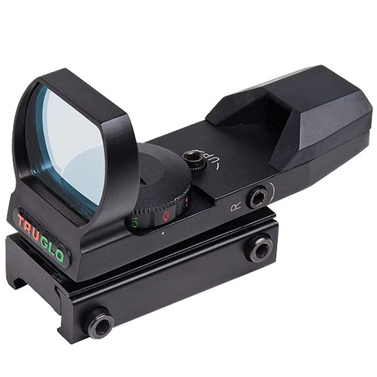 TRUGLO RED DOT OPEN DUAL COLOR DOT BLACK - Optics